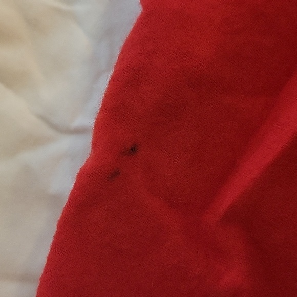 (E) 1950s ILGWU red onesie pajamas size medium - Picture 7 of 10